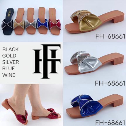 Lady flat outing shoe/slide
MOQ: 1 CARTON (24 pairs)