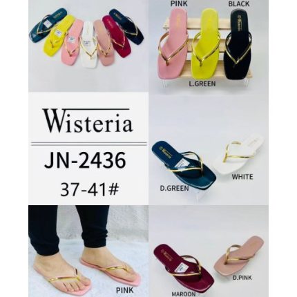 Flat slippers (MOQ: 1 CARTON - 36 pairs)